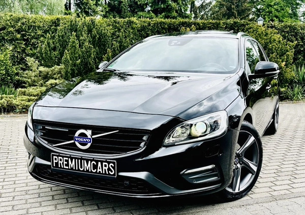 Volvo V60 cena 77900 przebieg: 202762, rok produkcji 2018 z Sztum małe 781
